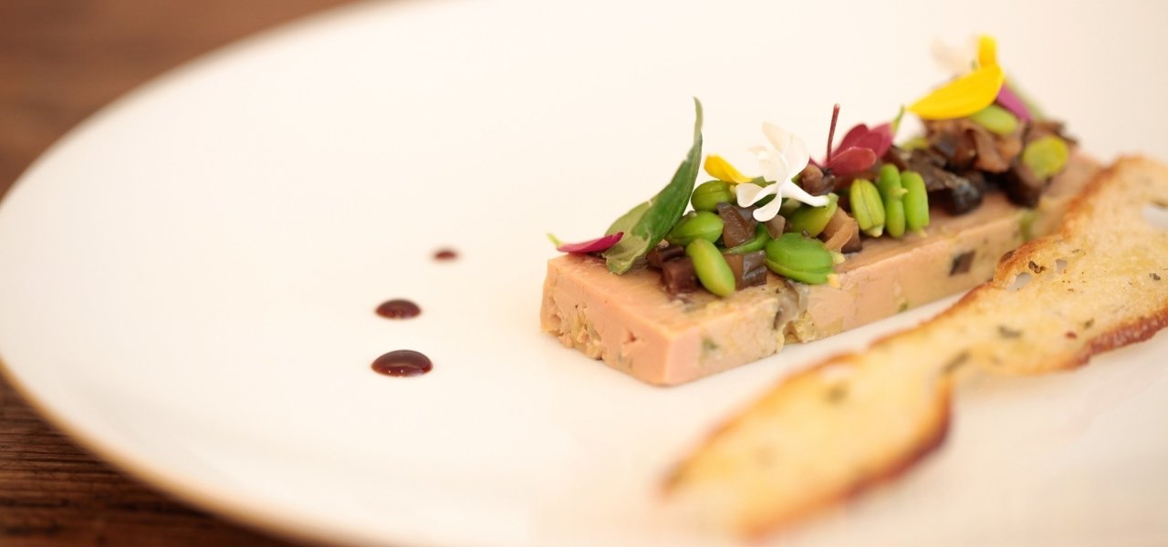 Chef's dish Benjamin Collombat 